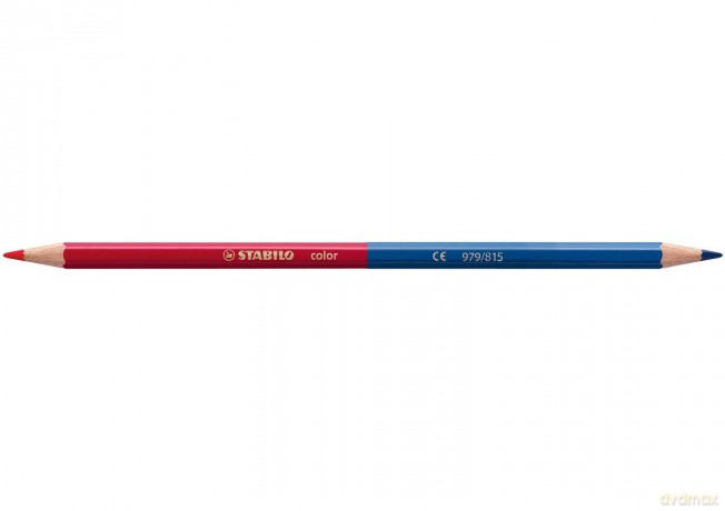 Scatola 12 Pz - Stabilo Bicolore Matita Standard Rosso/Blu