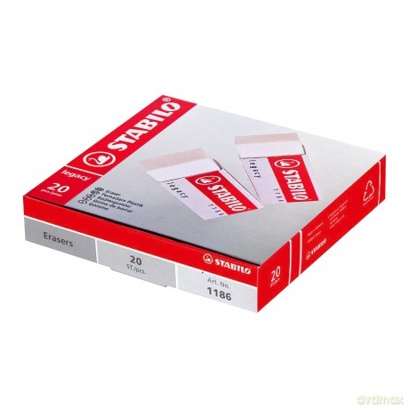 Scatola 20 Pz - Stabilo Gomme Legacy