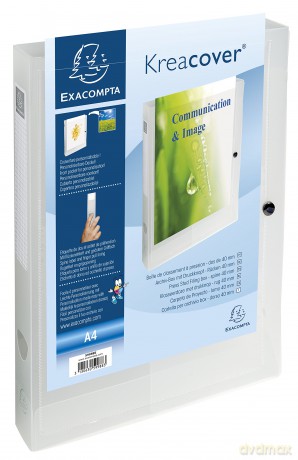 Scatola Archivio 40mm Per A4 Bianco