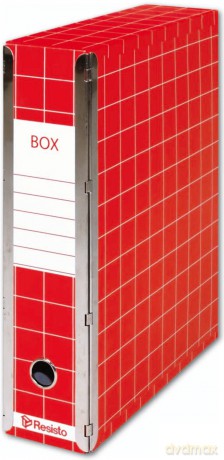 Scatola Archivio Box4 Rosso
