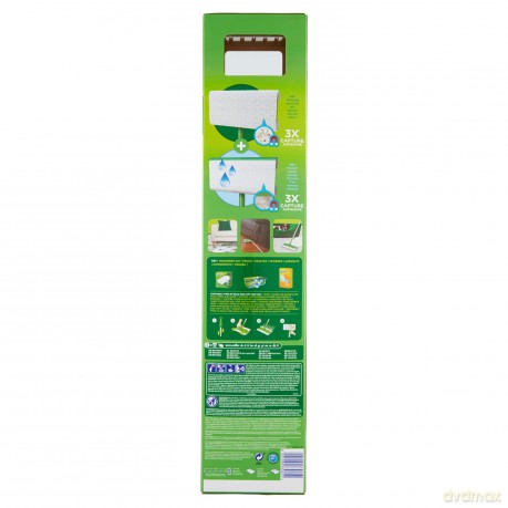 Scopa Preass C/8panni E 3 Panni Wet