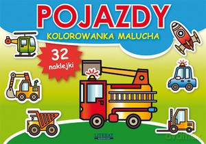 Pojazdy. Kolorowanka malucha - Tonder Krzysztof [KSIĄŻKA]