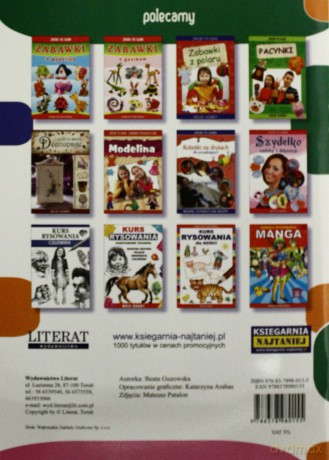 Druciki kreatywne. Zabawy manualne. Zrób to sam - Guzowska Beata [KSIĄŻKA]