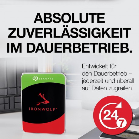 Seagate Ironwolf St4000vn006 - Vaste Schijf - 4 Tb - Intern - Sata 6gb/S - 5400