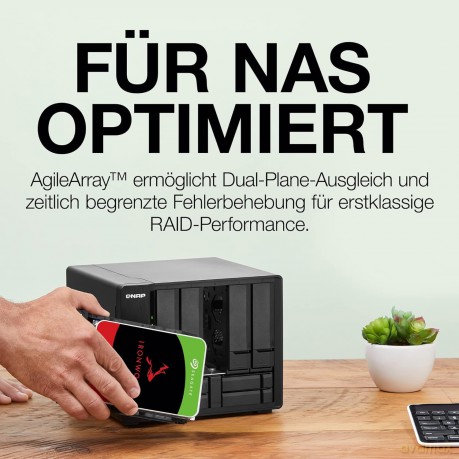 Seagate Ironwolf St4000vn006 - Vaste Schijf - 4 Tb - Intern - Sata 6gb/S - 5400