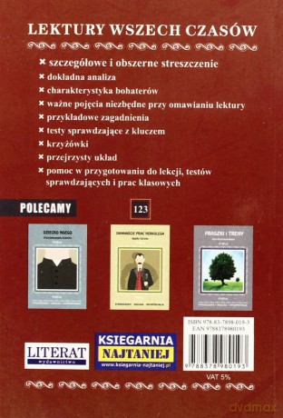 Weiser Dawidek Pawła Huellego. Streszczenie, analiza, interpretacja - Łoboda Alina [KSIĄŻKA]