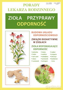 Zioła, przyprawy - odporność. Porady lekarza rodzinnego - Kubanowska Anna [KSIĄŻKA]