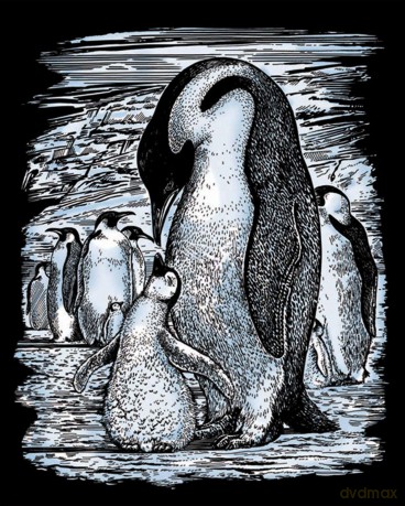 Sequin Art 0609 - Artfoil Silver - Penguins