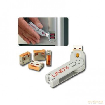 Serrature Per Porte Usb Arancioni