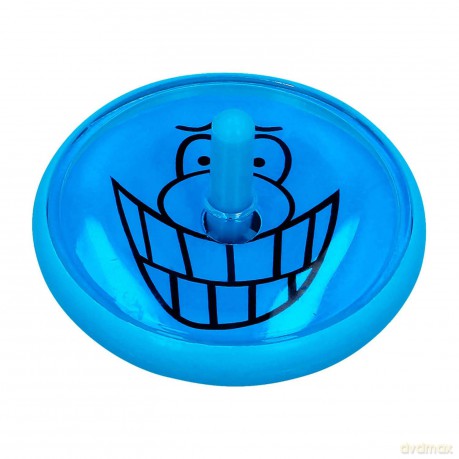 Set 18 Smiling Spinning Tops 6 Colours Ass. (4