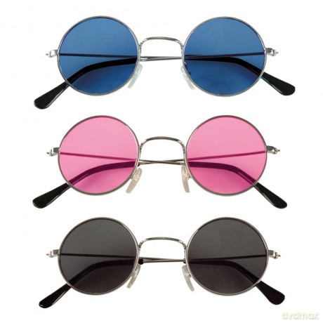 Set 3 Party Glasses John 3 Colours
