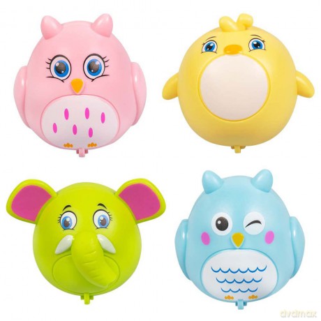 Set 4 Pull Back Racing Animals 4 Ass. (4.5 X 5 Cm)