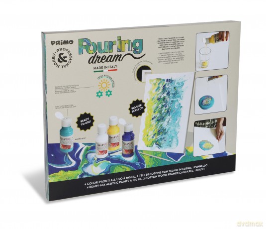 Set Pouring Pronto All'Uso 4 Color