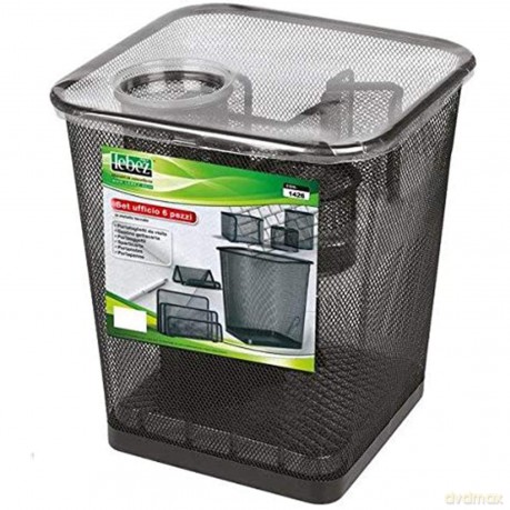 Set Ufficio 6 Pezzi Nero