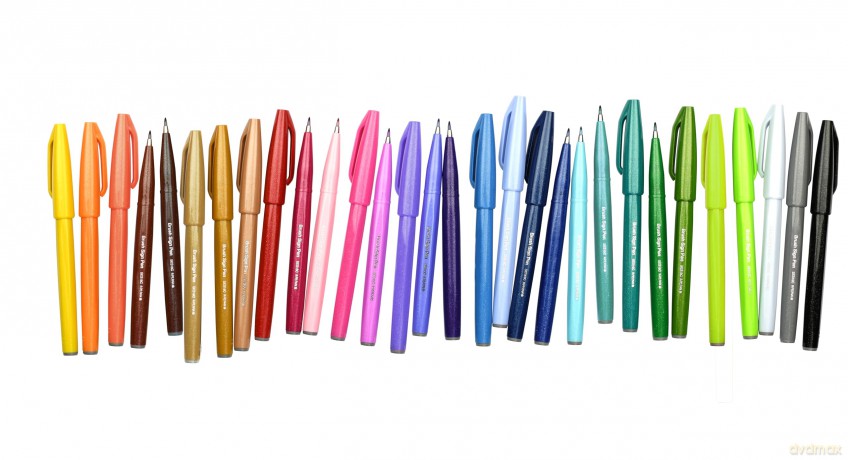 Sign Pen Brush Taschina 6pz-Basic
