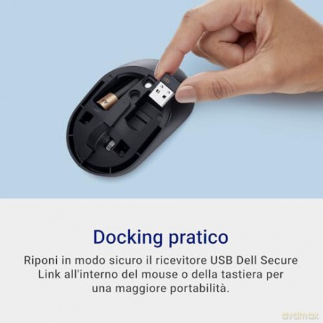 Silent Keyboard+Mouse Km555 Ita