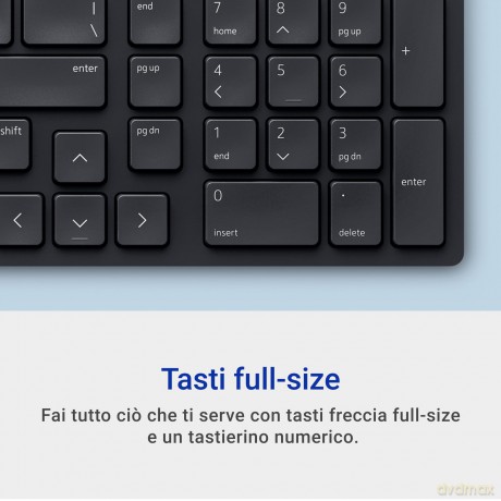 Silent Keyboard+Mouse Km555 Ita
