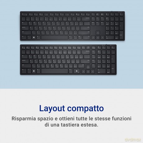Silent Keyboard+Mouse Km555 Ita