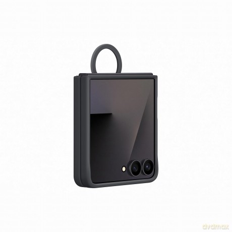 Silicone Ring Case Flip7 Black