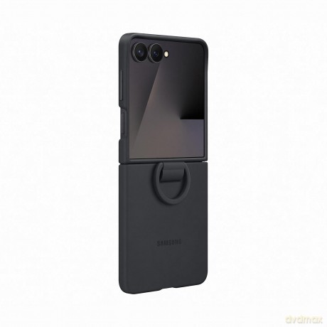 Silicone Ring Case Flip7 Black