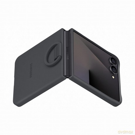 Silicone Ring Case Flip7 Black