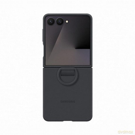 Silicone Ring Case Flip7 Black