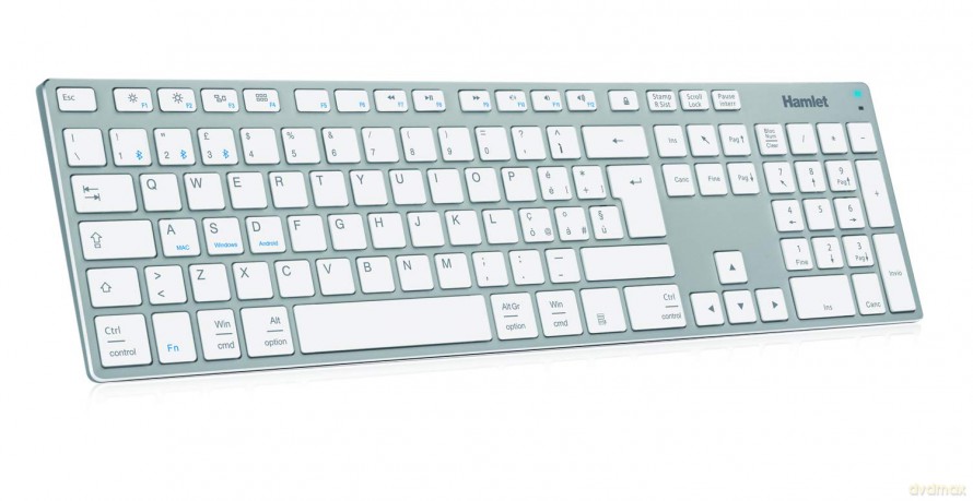 Silver Board Bluetooth Pc/Apple