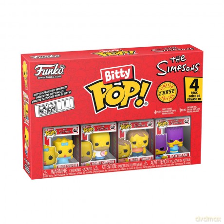 Simpsons - Bitty Pop 4 Pack 2.5cm - Maggie