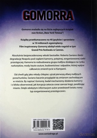 Gomorra. Podróż po imperium kamorry - Saviano Roberto [KSIĄŻKA]
