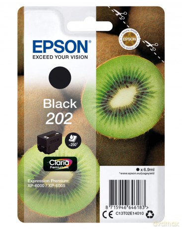 Singlepack Black 202 Claria Premium