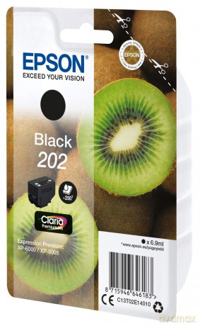 Singlepack Black 202 Claria Premium