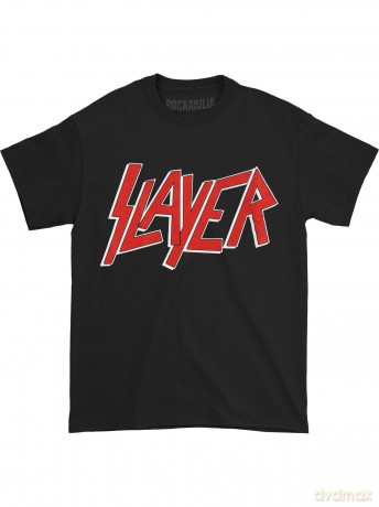Slayer Men's Tee: Classic Logo (Large)