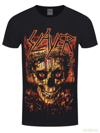 Slayer Men's Tee: Crowned Skull (Small)