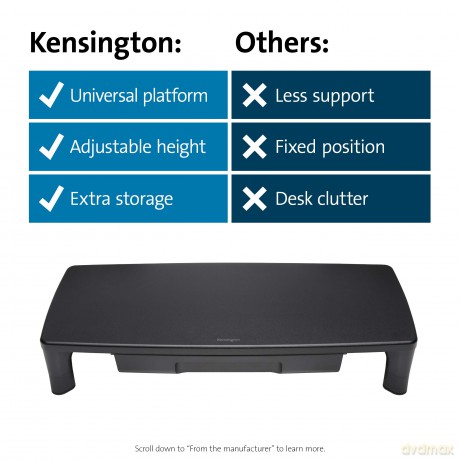 Smartfit Monitor Stand With Drawer