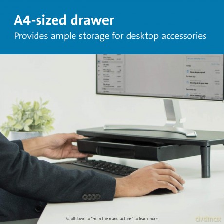 Smartfit Monitor Stand With Drawer