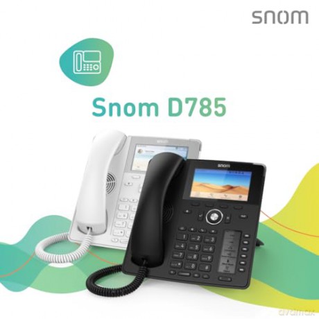 Snom D785n W/O Ps Black Phone No Bt