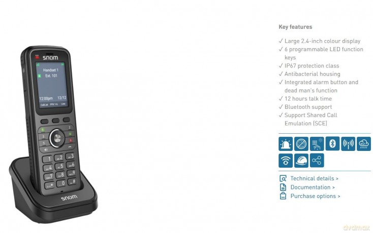 Snom Ip Dect M56 Handset