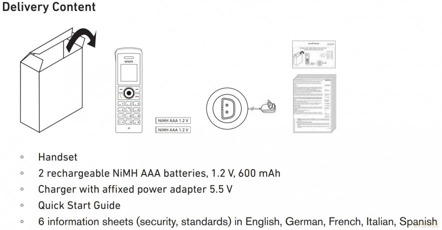 Snom M25 Office Handset Dect