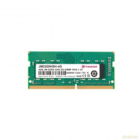 So Ddr4 4gb Pc 3200 Cl22 Transcend Jetram, Jm3200