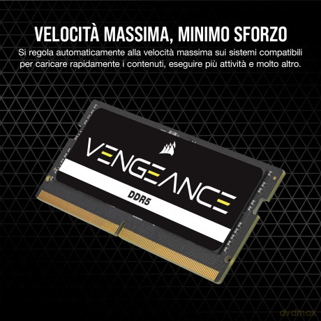 So Ddr5 64gb Pc 5600 Cl48 Corsair Kit 2x32gb Venge