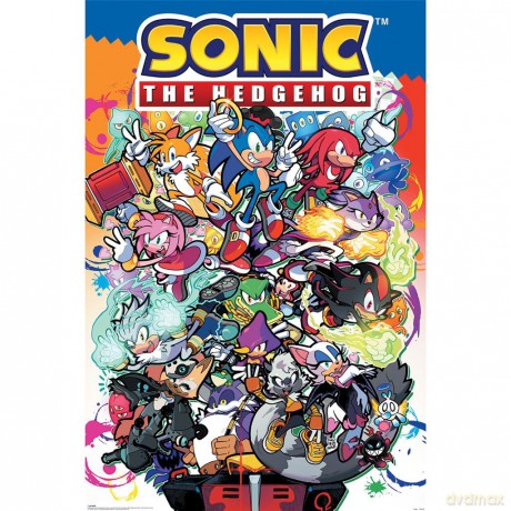 Sonic - Sonic Comic Characters - Poster 61x91cm