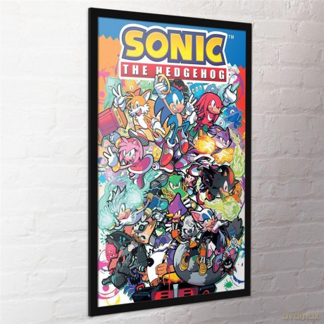 Sonic - Sonic Comic Characters - Poster 61x91cm