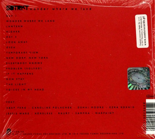 SBTRKT: Wonder Where We Land [CD]