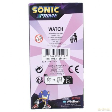 Sonic: Vadobag - Kids Time! Blue (Orologio)