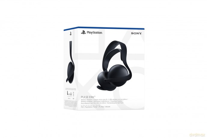 Sony Ps5 Cuffie Pulse Elite Con Microfono Midnight Black