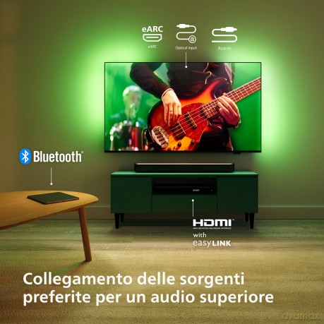 Soundbar 2.0 Wireless Bluetooth