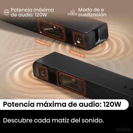 Soundbar Hs1000 2.0 Dolby Bt 120w
