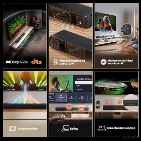 Soundbar Hs1000 2.0 Dolby Bt 120w
