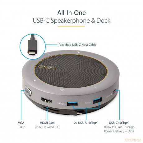 Speaker Docking Station Usb-C