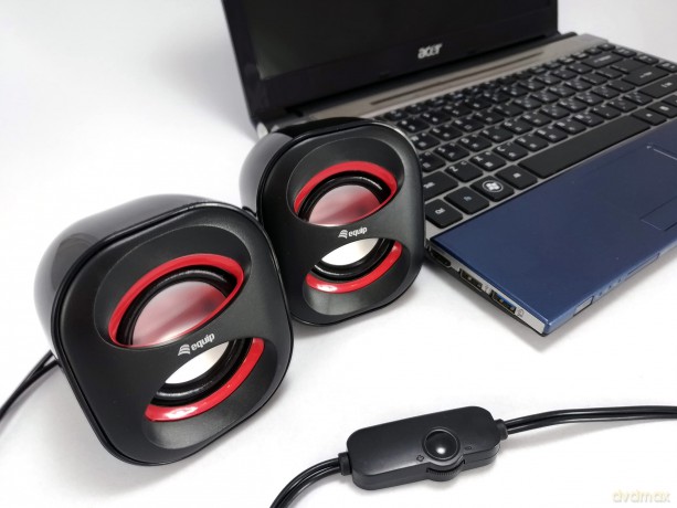 Speaker Usb 2.0 Black White